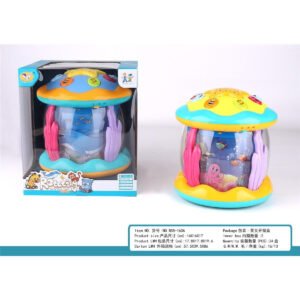 MODELO 855-163A Acuario Musical Giratorio con Luces