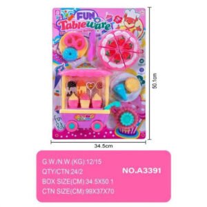 MODELO A3391 Set de Postres y Tarta para Cortar "Fun Tableware"