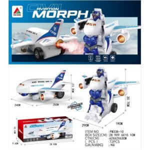 MODELO FW338-10 Avión que se Convierte en Robot