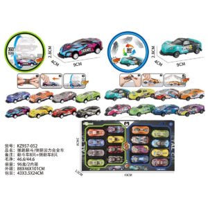 MODELO KZ957-052 Set 16 Coches Acrobáticos de Aleación