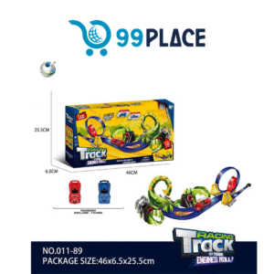 🏁 Pista de Carreras con Doble Loop “Racing Track” – Modelo 011-89