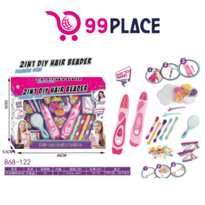 💕 Set de Peinado y Trenzado 2 en 1 “DIY Hair Beader Fashion Star” – Modelo 868-122