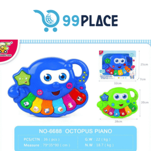 Piano Musical Pulpo (Modelo: 6688)