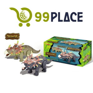 Dinosaurio Triceratops con Luces y Sonido (Modelo: 6632-1)