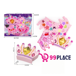 👑 Set de Maquillaje Infantil Crown Dream Beauty – Modelo 9236H