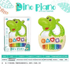 MODELO SD9978 Dino Piano Interactivo 5 en 1