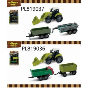 SET DE TRACTORES CON REMOLQUE 550-26P-27P