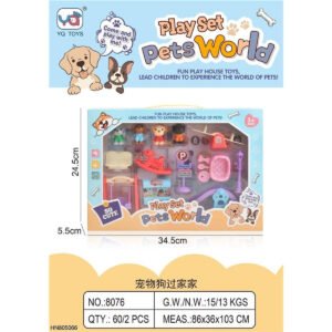 Play Set Pets World 8076