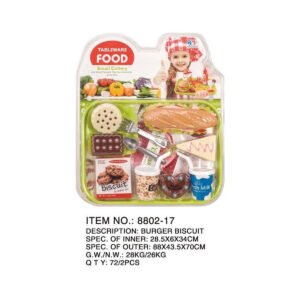 Set de Comida Infantil 8802-17