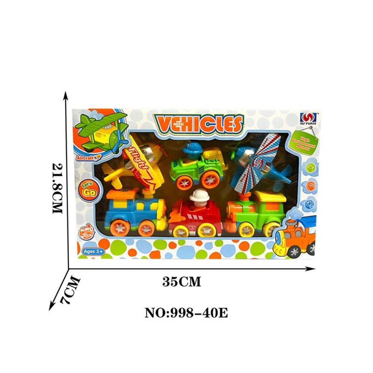 MODELO 998-40E ✈️ Set "Vehicles Speed Challenge"