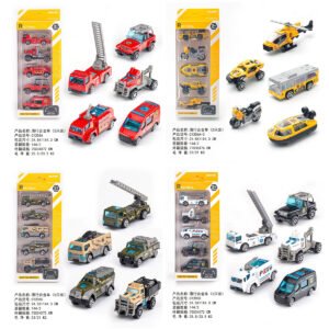 MODELO C1206A-3 🚓 Set de Vehículos de Metal