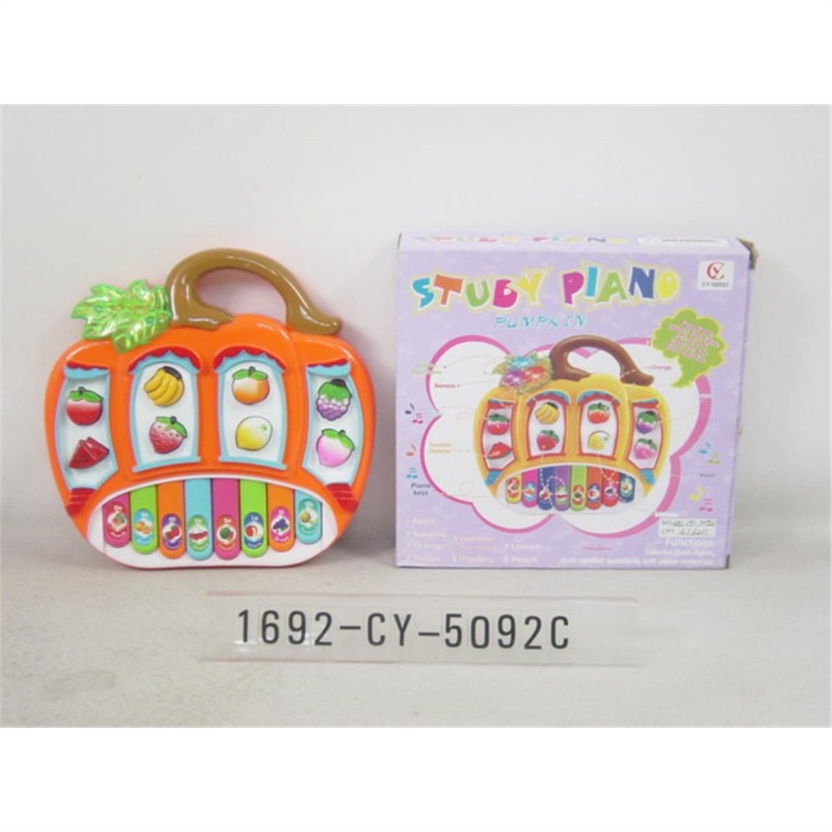 Piano Infantil en Forma de Calabaza CY-5092C