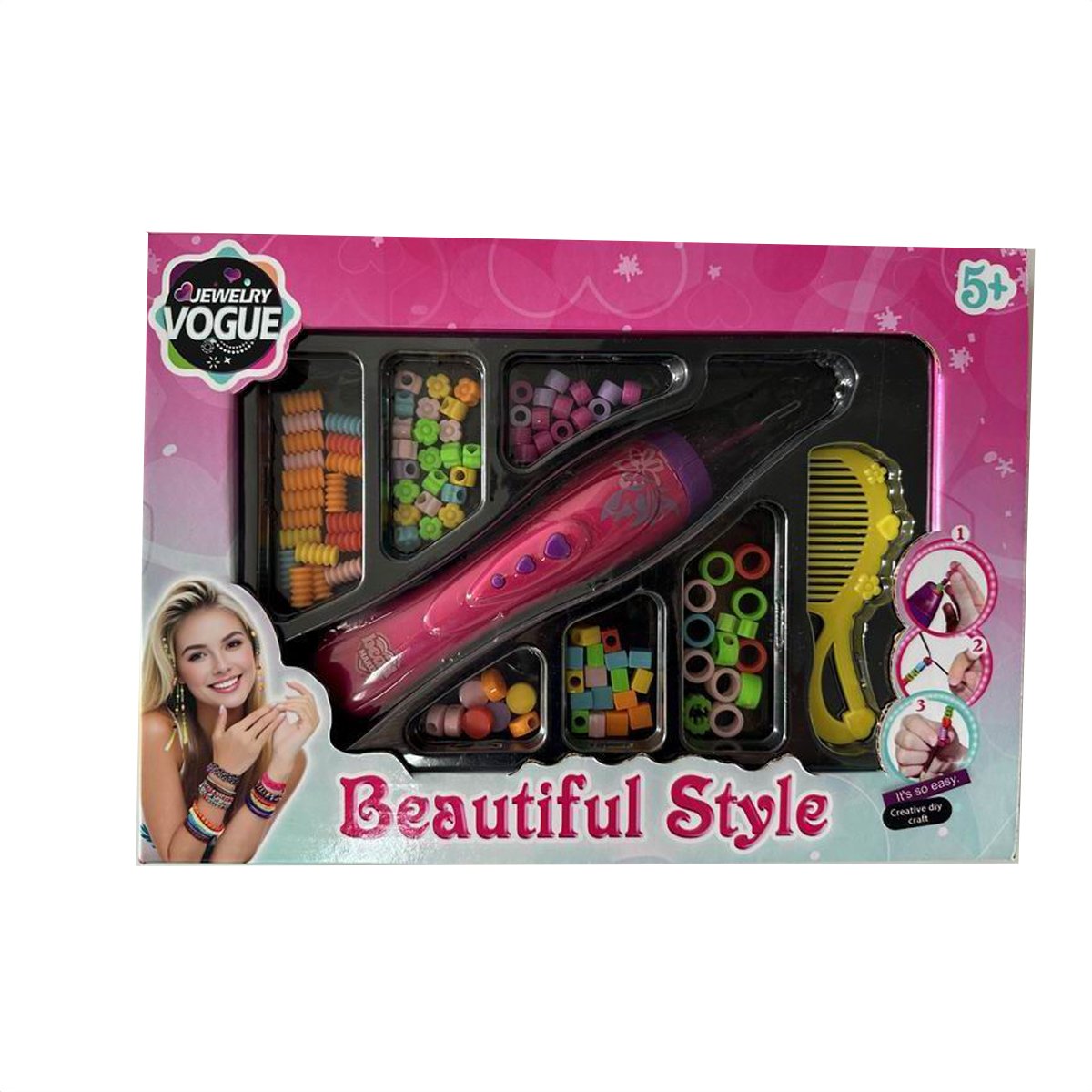 SET DE CUENTAS PARA PEINADOS XW155-98