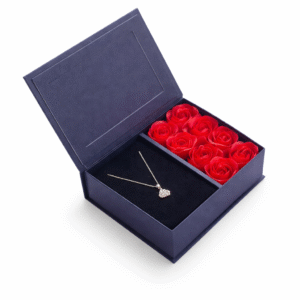 MODELO 7440-19 Estuche Rectangular "Forever Love" (6 Rosas)