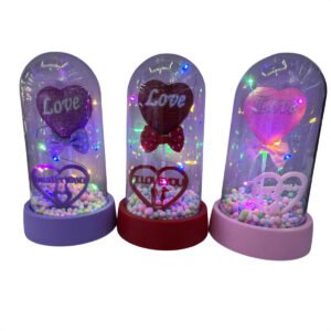 Modelo: K8569 – Domo Corazón "I Love You"