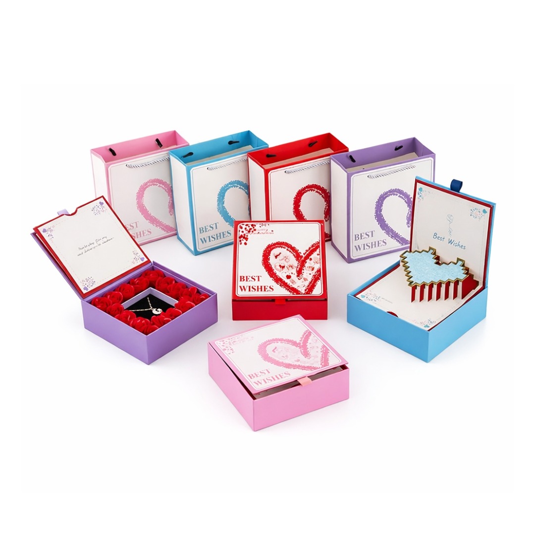 MODELO 7440-26 Caja Sorpresa Pop-Up "Best Wishes"