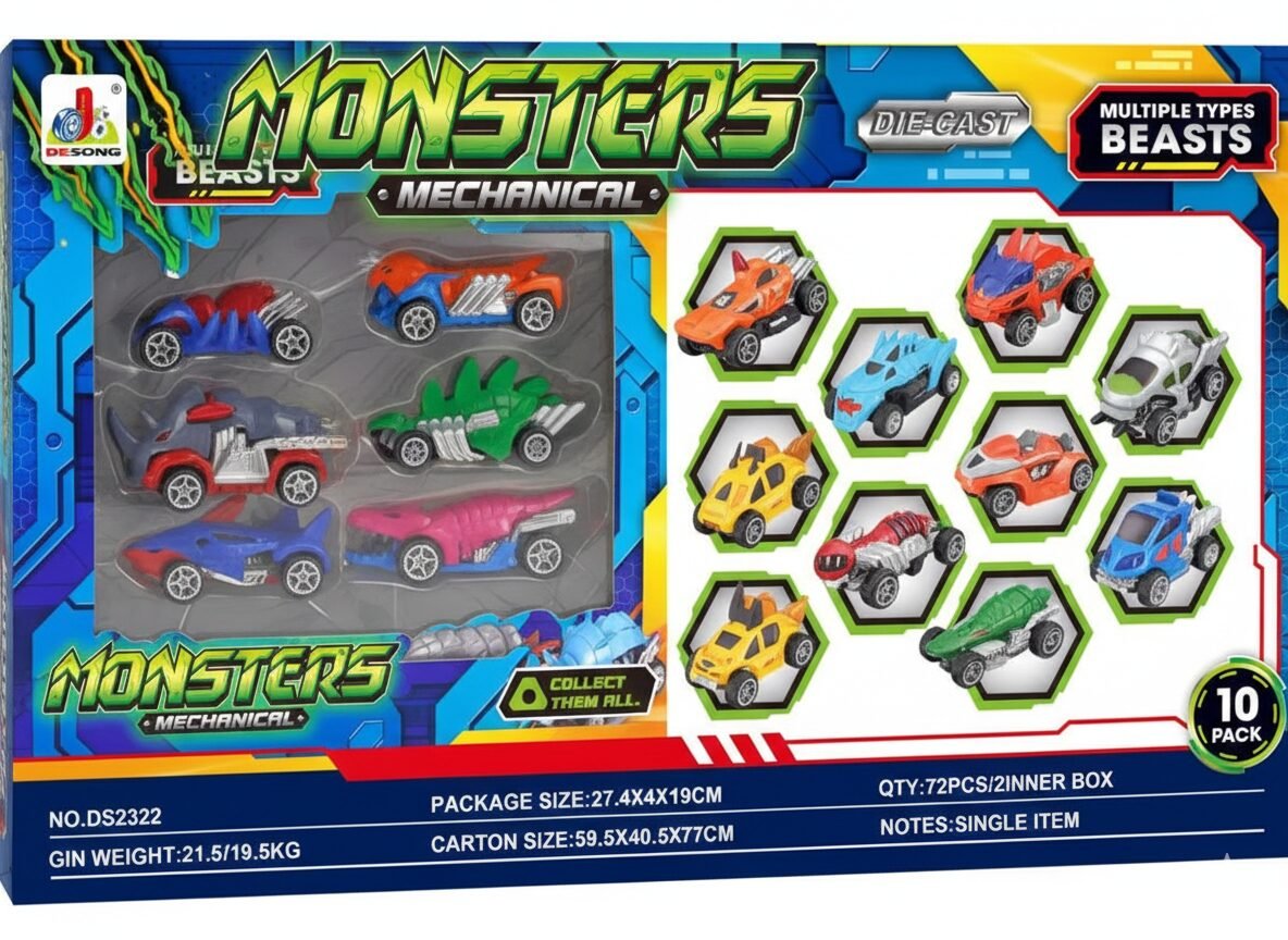 (DS2322)-Set de Bestias Die-Cast - Imagen 2