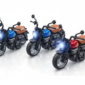 (MY66-M1219)-Motos Die-Cast Classic: Adrenalina a Escala 1:14