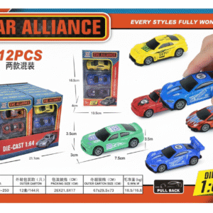 (XG879-250)-Mini Escuadrón: Car Alliance (Set de 12)