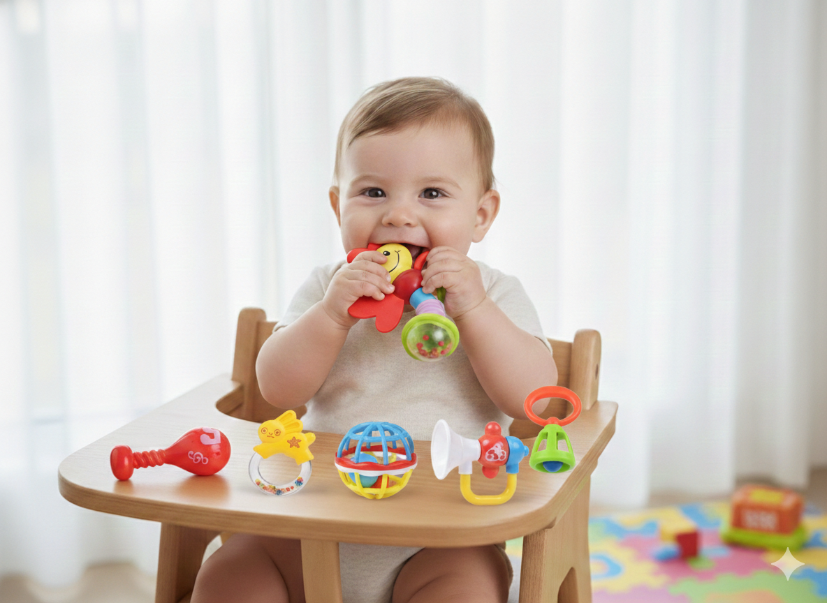 (D76)-Set de Sonajeros "Baby Concert" - Imagen 3