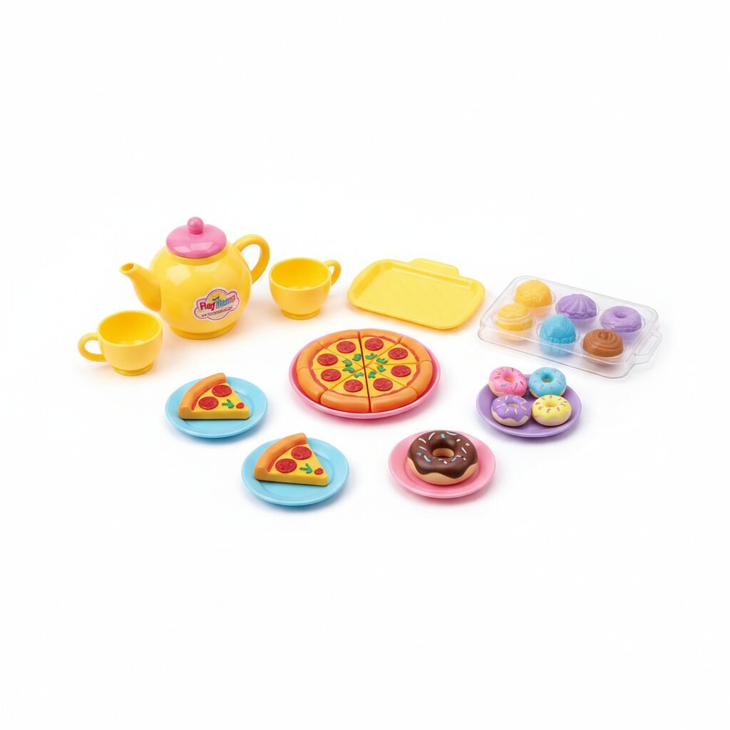 (A380-408)-Set de Té y Pizza Party