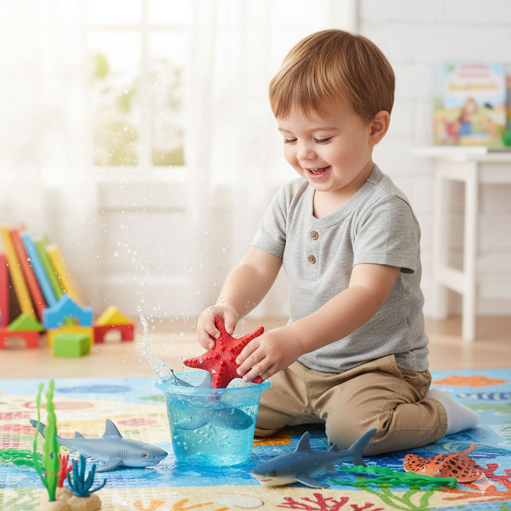 (1213-6) – Bolsa Set Animales de Plástico Exploración Natural 🦒🎒🌿 - Imagen 3