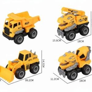 (9740F)-Dino-Trucks: Fuerza Bruta y Mandíbulas Fuertes