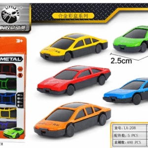 (LA-208) – Set de Carritos de Metal Mini Racing Urban Style