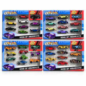 Surtidos de autos Die-Cast King of Highways modelos 324-289-397 en cajas