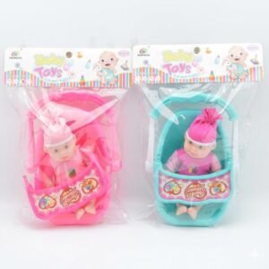 (1739-1)-Muñequitos "Baby Fun" en Cunita