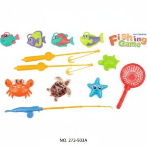 (272-503A)-¡Misión Rescate Acuático! Mini Set de Pesca Magnética