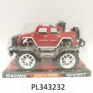 (3640)-¡Potencia Extrema! Monster SUV Red Fire