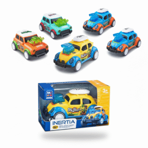 (D400-28B)-Retro Cartoon Car: ¡Diversión con Estilo!