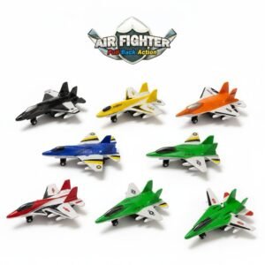 (Y6677-4)-Air Fighter: ¡A Toda Velocidad con Pull-Back Action!