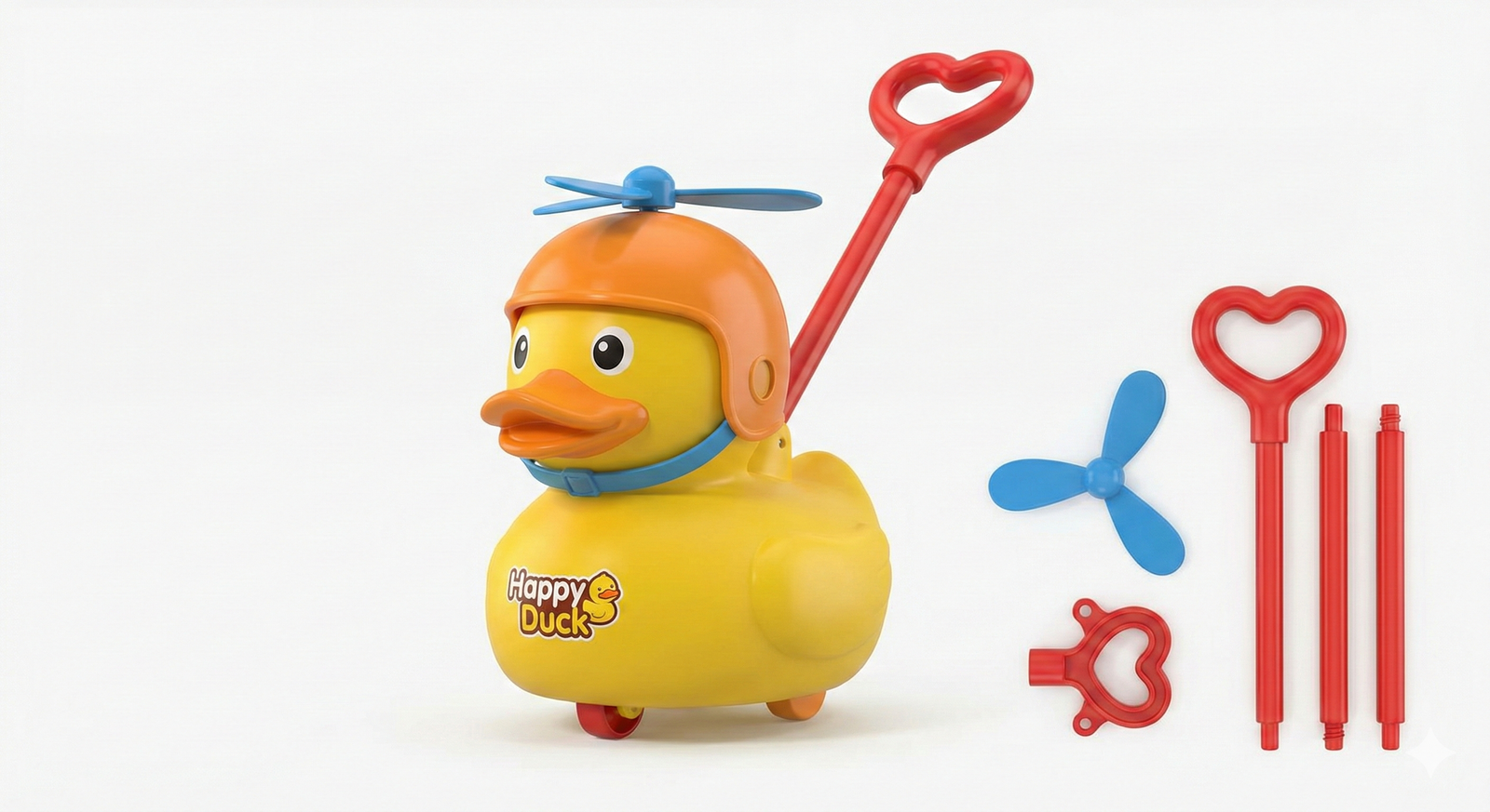 (698)-Duck Trolley (Pato Caminador)