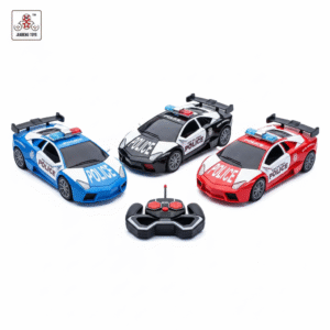 (988-6B)-Auto de Policía a Control Remoto Escala 1:24
