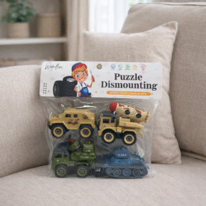 (666-127)  CARRITOS, AUTOS , CAMIONES - Set Vehículos Militares Desmontables