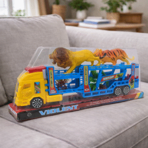 (698-043)Camión Transportador con Animales Salvajes