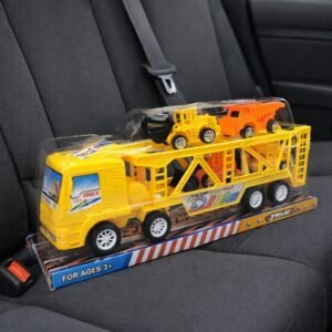 (629-1) Camión Transportador con Vehículos de Construcción