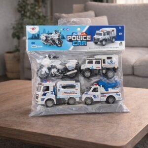 (RL589-17H)Set Vehículos de Policía Police