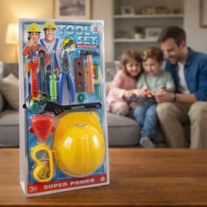 (BB8017-C) Set de Herramientas de Juguete con Casco