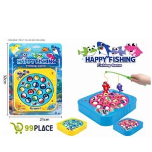 (AA8249-2) Juego de Pesca Eléctrico Infantil Happy Fishing 🎣🐠