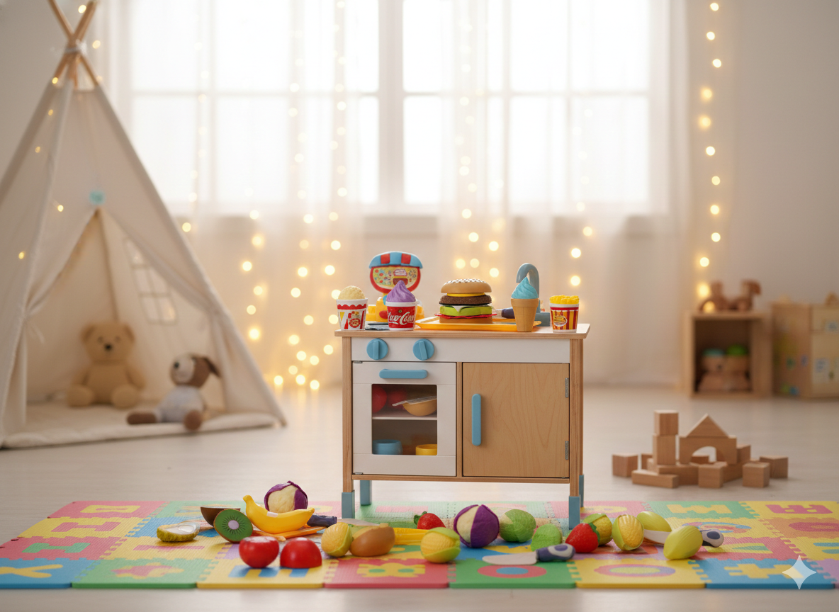 (623-243) – Set Comidita Cocina Creativa Food Play 🍳🍔🥗 - Imagen 3