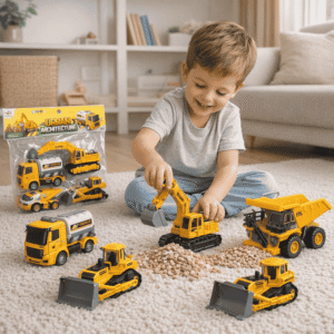 (RL589-14H) Set de Vehículos de Construcción