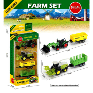 (955-245)Set de Granja con Tractores