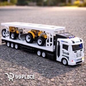 (99A6-2C) Camión Transportador Heavy Truck con Luz y Sonido
