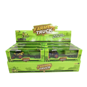 (955-87) Camión de Granja con Remolque