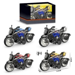 (7604A)-Alloy Motorcycle 800RR: Adrenalina en escala 1/12