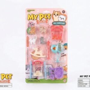 (701)-My Pet Play Set: El Paraíso de los Gatitos Traviesos