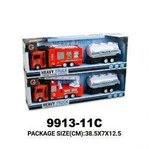 (9913-11C)-Heavy Truck – Remolque de Servicio Pesado con Luces y Sonido